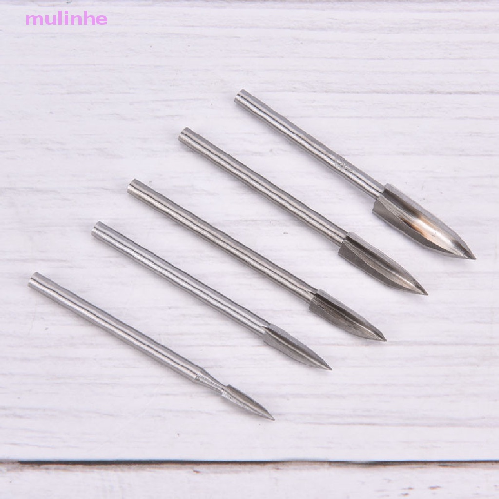 Set 5 Mũi Khoan Chạm Khắc Gỗ Chuyên Dụng