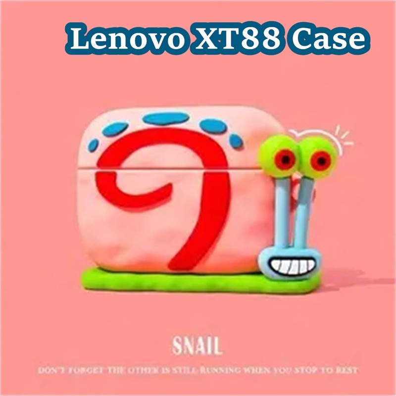 Vỏ Bảo Vệ Hộp Sạc Tai Nghe lenovo xt88 Mềm Họa Tiết Hoạt Hình anime Dễ Thương