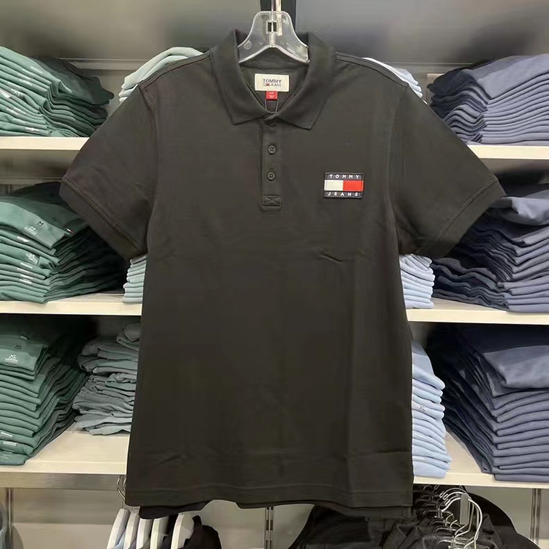 Hàng Có Sẵn Áo Thun POLO Cổ Bẻ Thêu Nhãn Nhỏ Đơn Giản + Tag