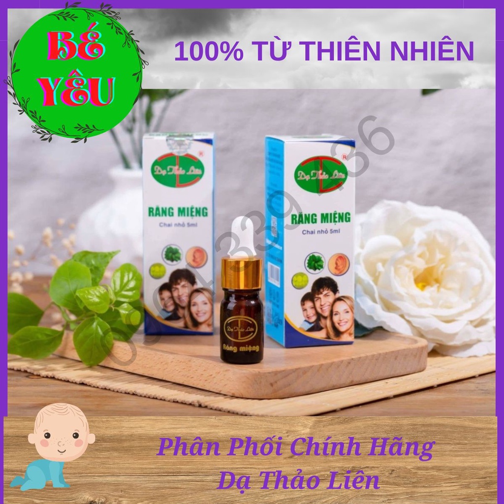 5ml - 20ml Tinh Dầu Thơm Miệng Ngừa Sâu Răng Tinh Dầu Răng Miệng Dạ Thảo