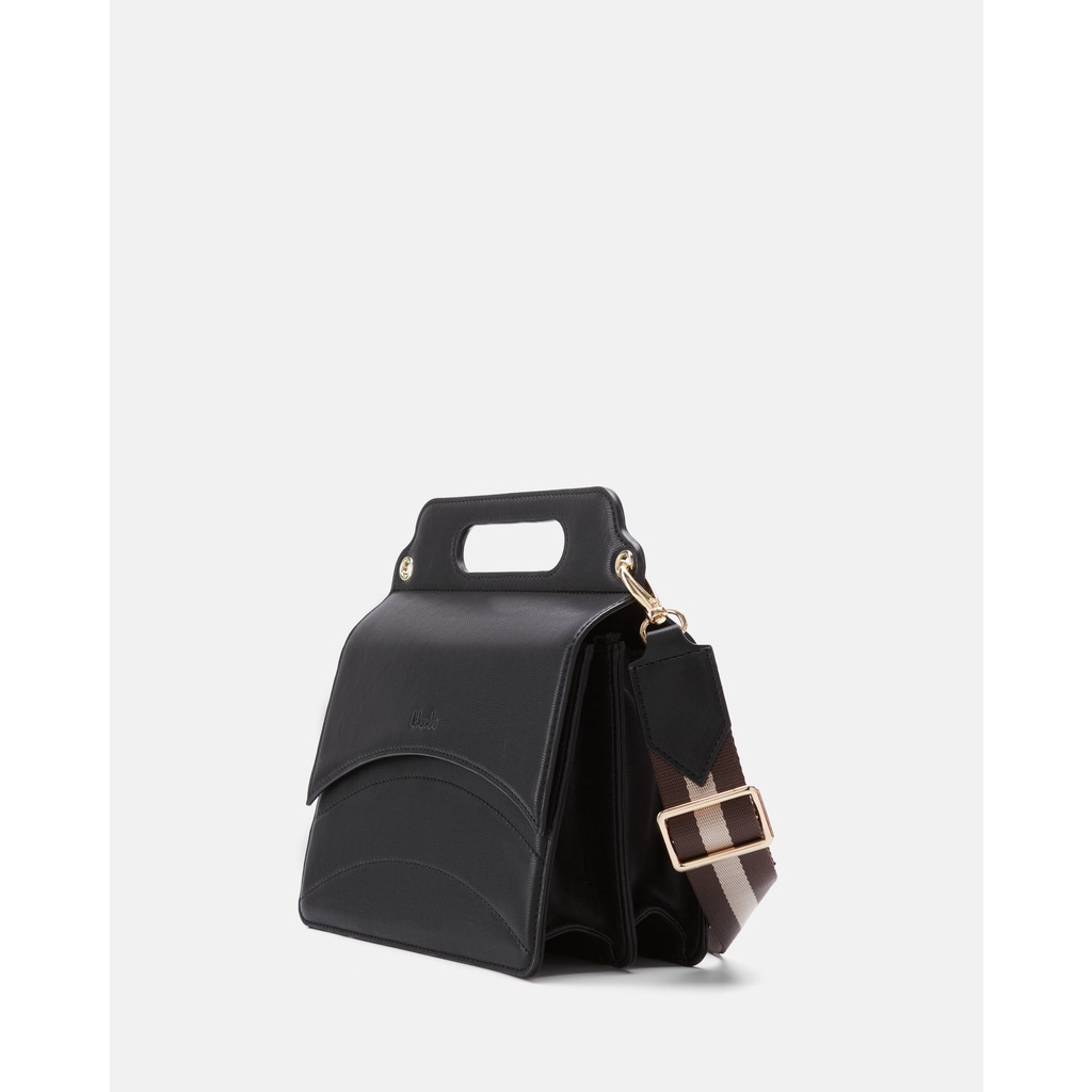 Túi xách đeo chéo nữ mini Blanda thiết kế nắp gập chất liệu da tổng hợp The Leather Legac 9TNPU24