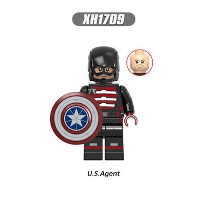 Minifigures, đồ chơi lắp ráp mô hình siêu anh hùng Marvel tổng hợp, hàng mới 100%, X0184, X0313