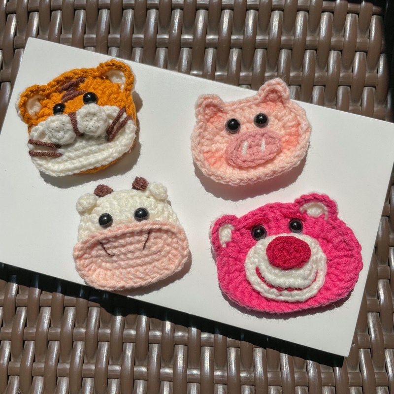 Túi đeo chéo Túi xách Túi len handmade cute size trung 25x17cm Crochet bag