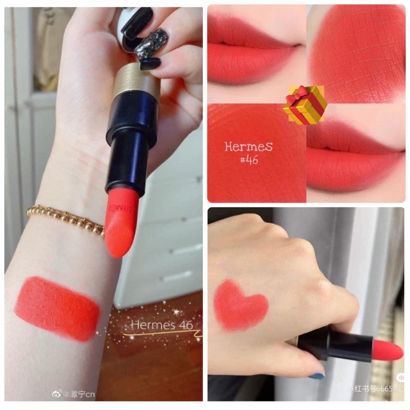 SON HERMES ĐỦ MÀU FULLBOX HÀNG CHÍNH HÃNG 74 - 30 - 68 - 62 - 43 - 53 - 46 - 62  - 64 - 70 - 11 - 21 - 35 - 85