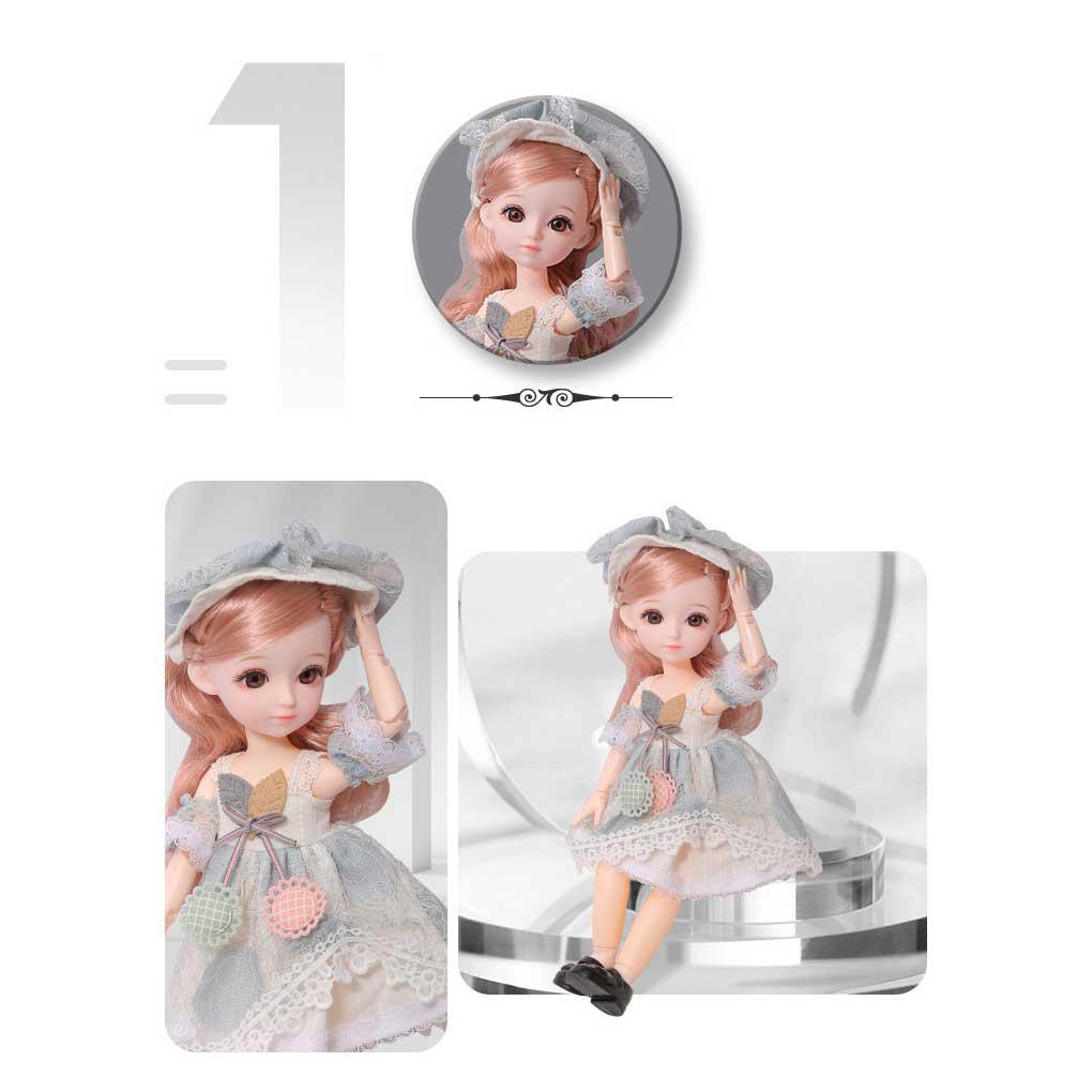 [Choo] Set 23 Búp Bê Khớp Nối 31cm Mặc Đầm Lolita Đáng Yêu Thời Trang Làm Quà Sinh Nhật Giáng Sinh