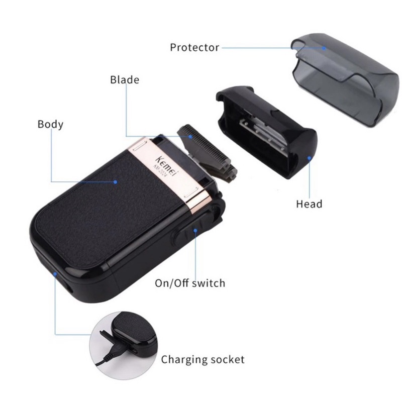 Máy cạo râu cao cấp Kemei KM-2024