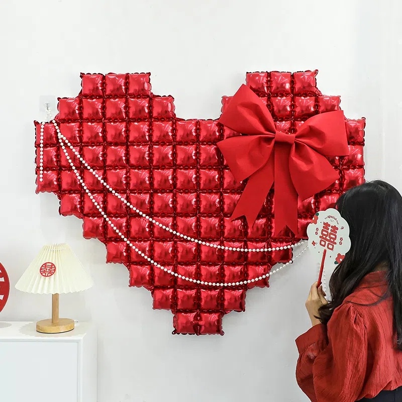 Lớn DIY Hình Trái Tim Nền Treo Tường Bóng Trang Trí Trang Trí Đám Cưới Sinh Nhật Lễ Tình Nhân Sắp Xếp Vật Dụng