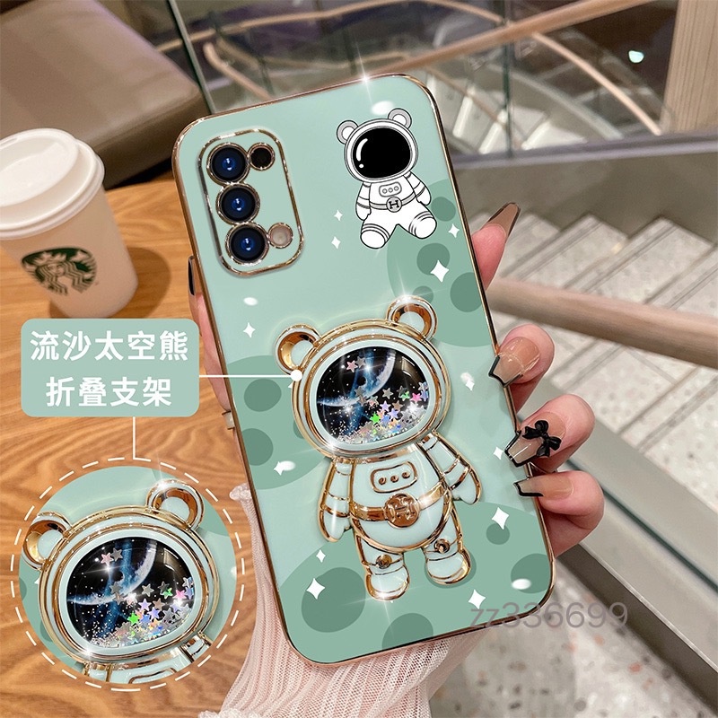 Ốp lưng Xiaomi poco x3 poco m3 poco m4 pro 4G poco x4 pro 5G C40 Ốp Điện Thoại TPU Siêu Mỏng Hình Gấu 3D Kèm Giá Đỡ Cho Xiaomi poco x3 poco m3 poco m4 pro 4G poco x4 pro 5G C40