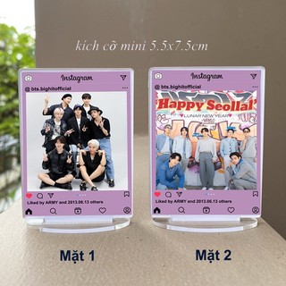 Tượng instagram BTS kích cỡ mini