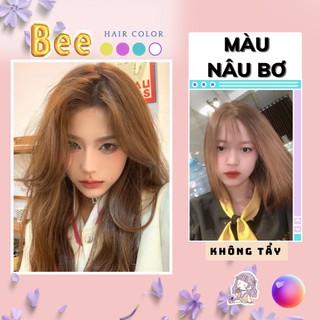 Thuốc nhuộm tóc màu NÂU BƠ không tẩy | Bee haircolor, Beehaircolor