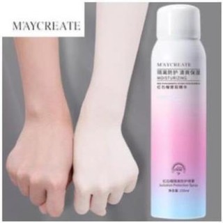 Chống Nắng Maycreate 150ml - Xịt chống nắng trắng da, Nâng tone da sáng hơn, kem chống nắng trắng da toàn thân