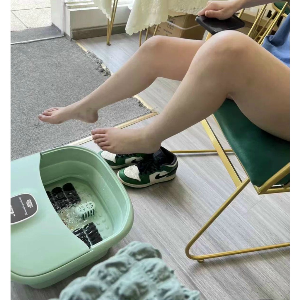 Chậu ngâm chân massage gấp gọn cao cấp Hàng nội địa Trung