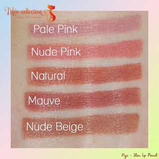 Chì kẻ môi dạng chuốt Nyx - Slim Lip Pencil 1.04gr