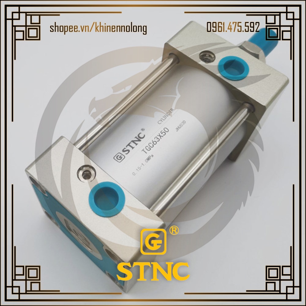 Xi Lanh Khí Nén Đế Vuông STNC TGC63 (S - Có từ Tính)
