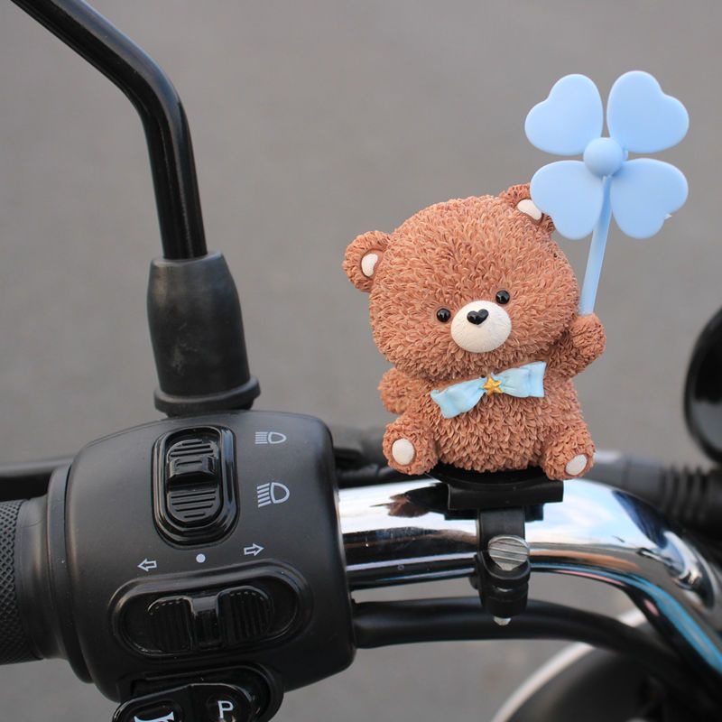 Chong Chóng Tre Dễ Thương Trang Trí Gương Chiếu Hậu Xe Hơi Xe Máy Dùng Trang Trí Gương Chiếu Hậu Xe Mô Tô