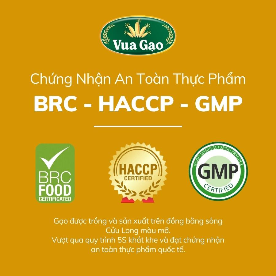 Combo Nếp Sáp Thơm và Nếp Cái Hoa Vàng - Thương hiệu Vua Gạo - Túi 1kg