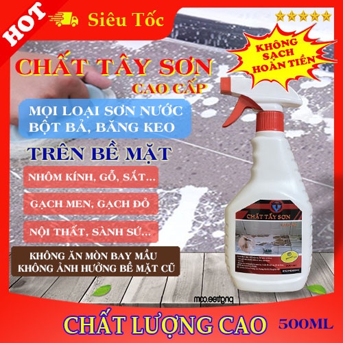 Chất Tẩy Sơn, Băng Keo, Tẩy Sơn Cao Cấp Success 500ml & 350ml - Làm Sạch Nhanh, Hiệu quả cao