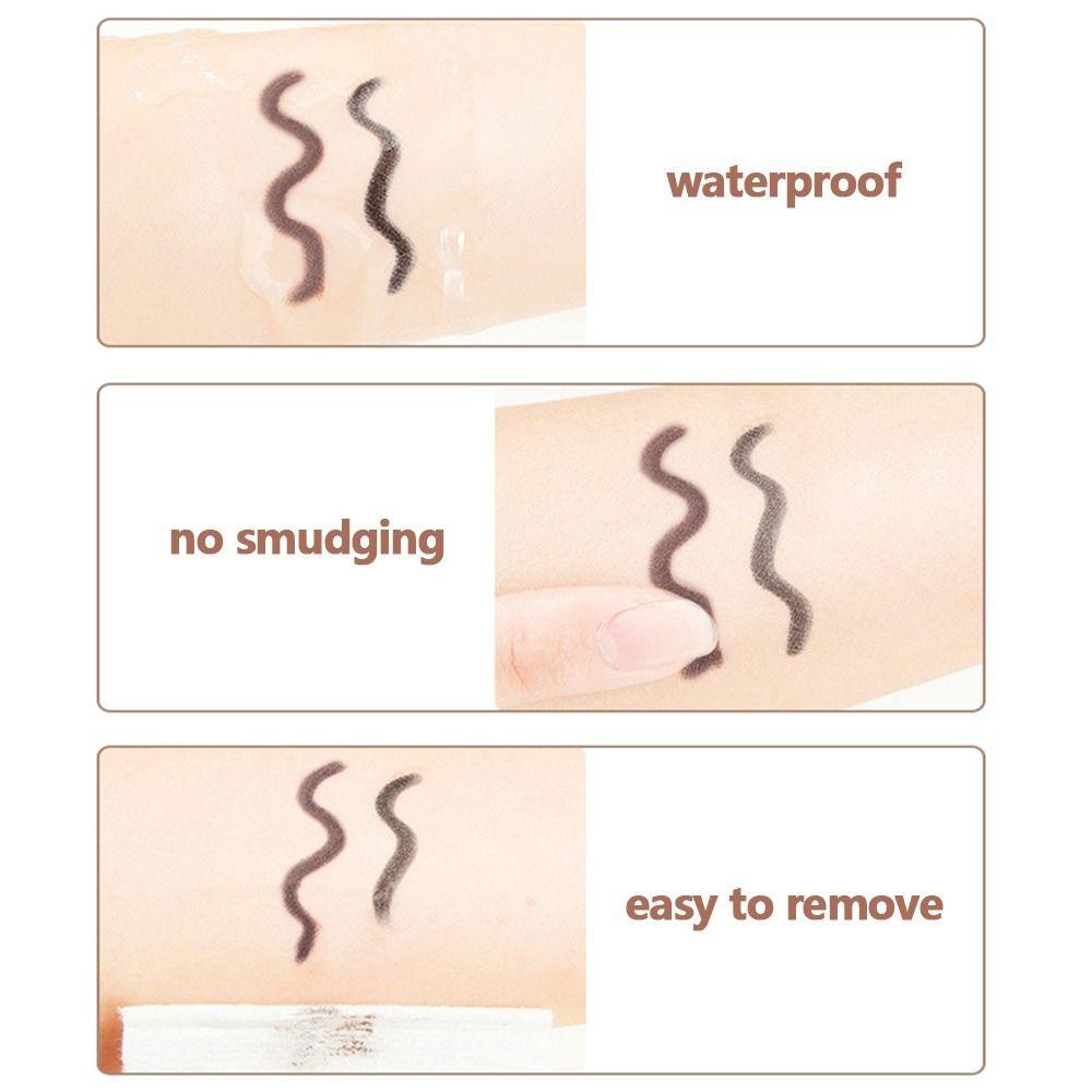 Bút Kẻ Mắt DYRUIDOJ Màu Đen / Nâu Tự Nhiên Lâu Trôi Không Nhòe