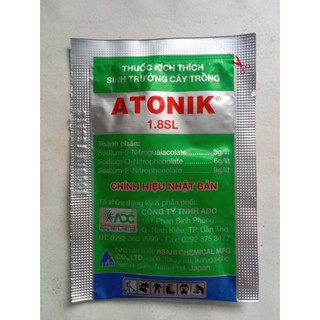 Thuốc Kích Thích Sinh Trưởng Nảy Mầm, Ra Rễ Cây Trồng Atonik 1.8SL ( 5 Gói 10ml)