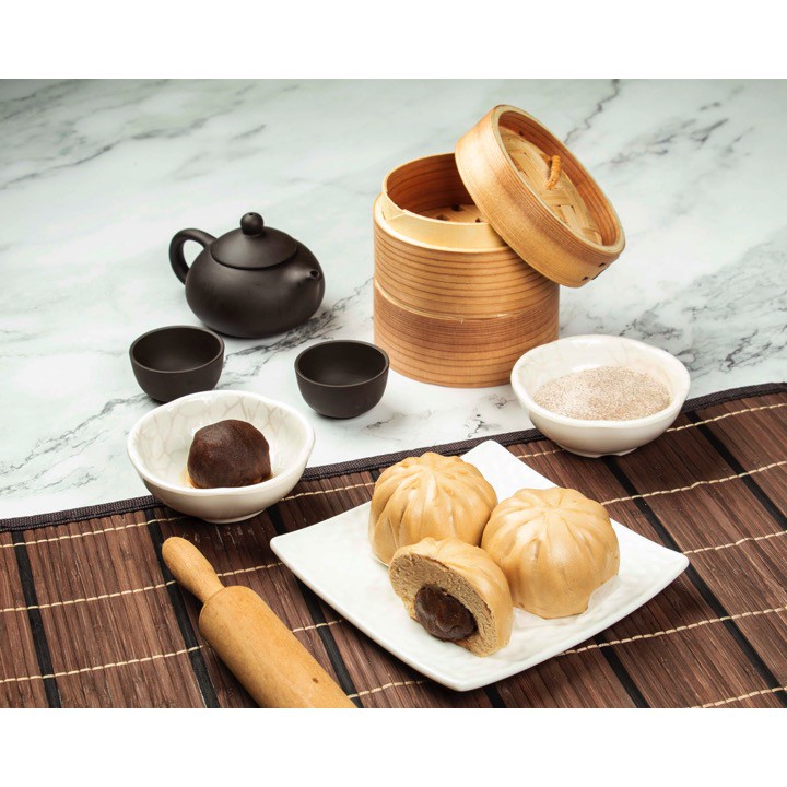 BÁNH BAO NHÂN CÀ PHÊ LIM KEE SINGAPORE 280G/ 8 bánh
