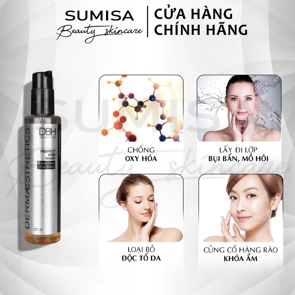 Sữa rửa mặt DBH Perfect Skin Wash chiết 200ml