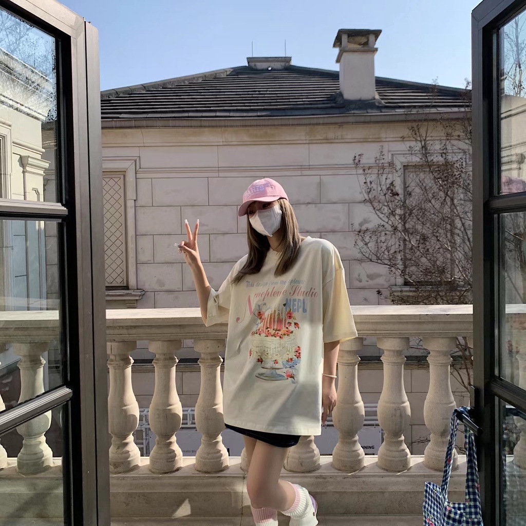 NRVP Áo Thun 100% Cotton Tay NgắN Plus Size 5XL