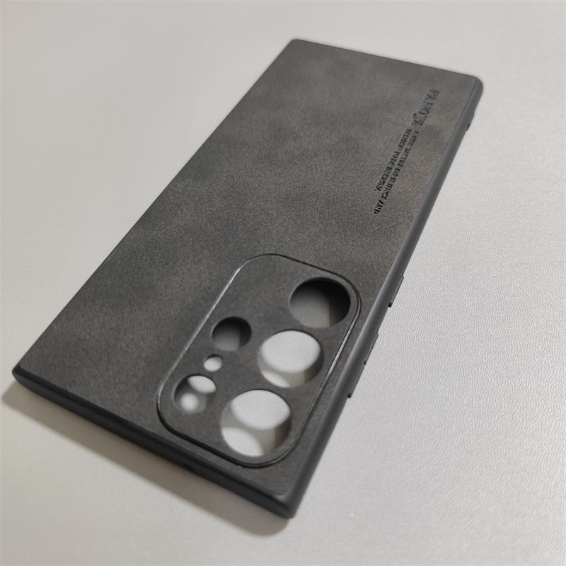 Bao Da Điện Thoại Da Lộn Màu Nhám Cho samsung galaxy s23 ultra s22 plus s21 fe Ốp