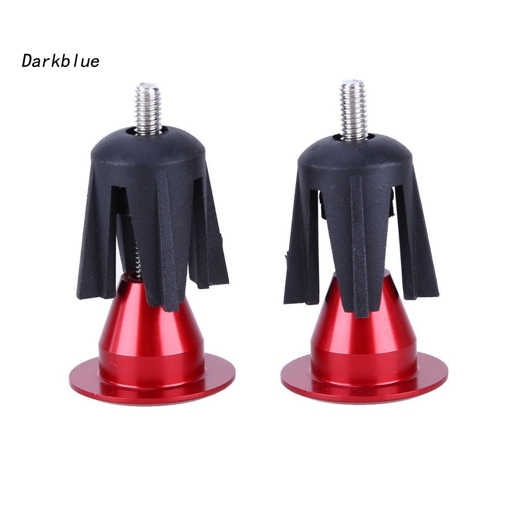 Bộ 2 Nút Chặn Tay Lái Xe Đạp Leo Núi 17-22mm Bằng Nhôm