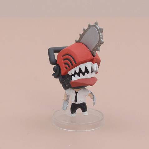 Set 6 Mô Hình Mô Phỏng Nhân Vật Phim Hoạt Hình Chainsaw Man Denji Pochita Makima Power Aki