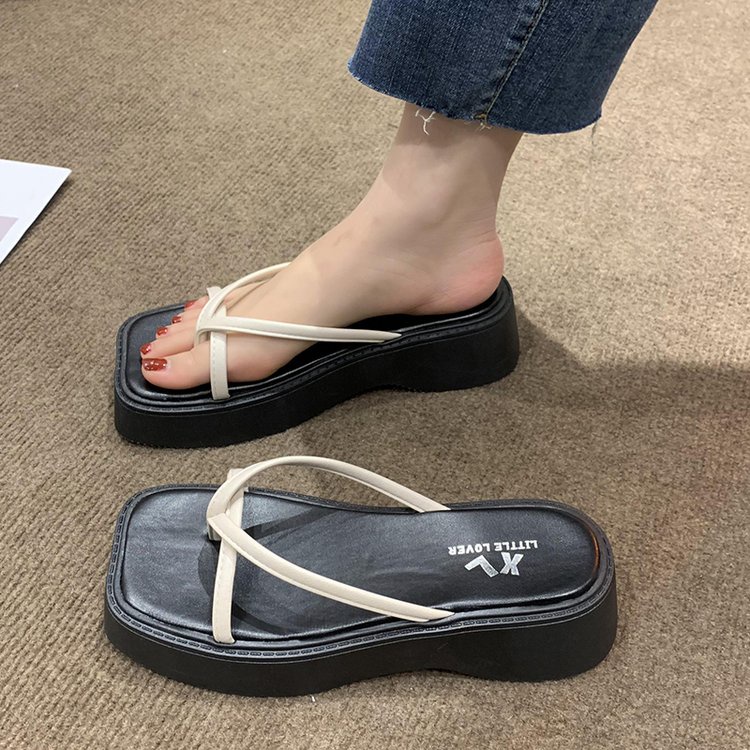Giày Sandal Đế Dày Thời Trang Dành Cho Nữ