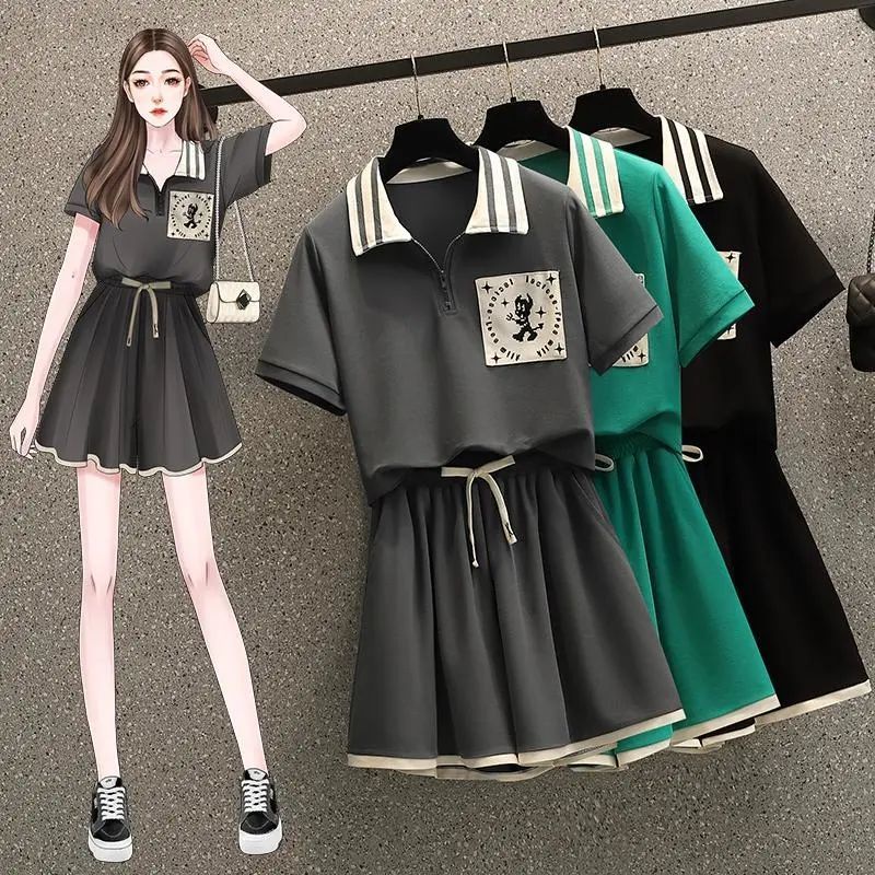 Set Đồ Thể Thao Plus Size Thời Trang Mùa Hè 2023 Cho Nữ