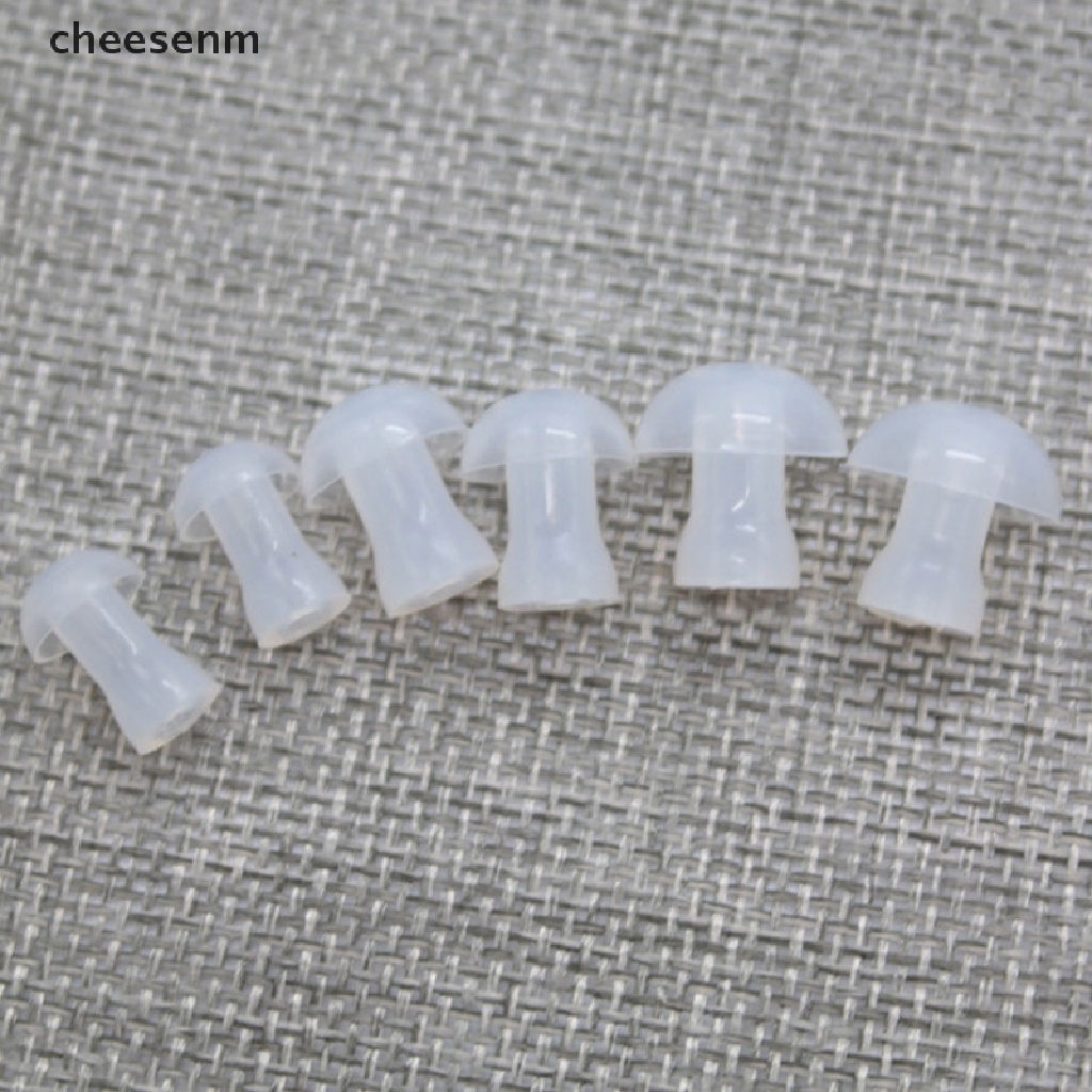 Set 5 Nút Bọc Đầu Tai Nghe Bằng Silicon Cho Máy Trợ Thính