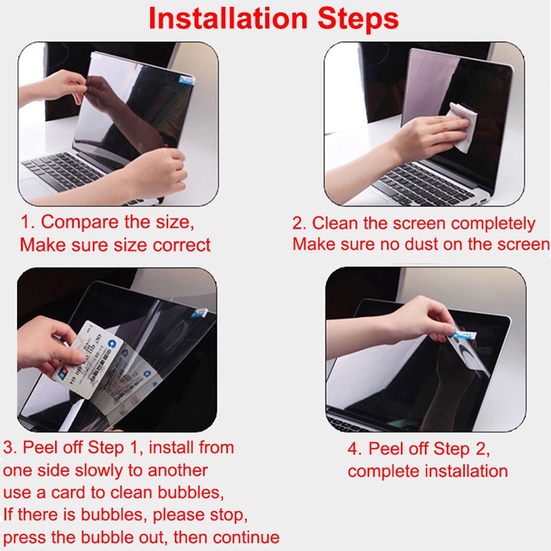 Miếng Dán Mềm Bảo Vệ Màn Hình Laptop Cho Surface Pro 3 4 5 6 7 8 9 X Book Laptop Go 2 5 13.5 15 inch SurfaceLaptop SurfacePro Tablet scren protector