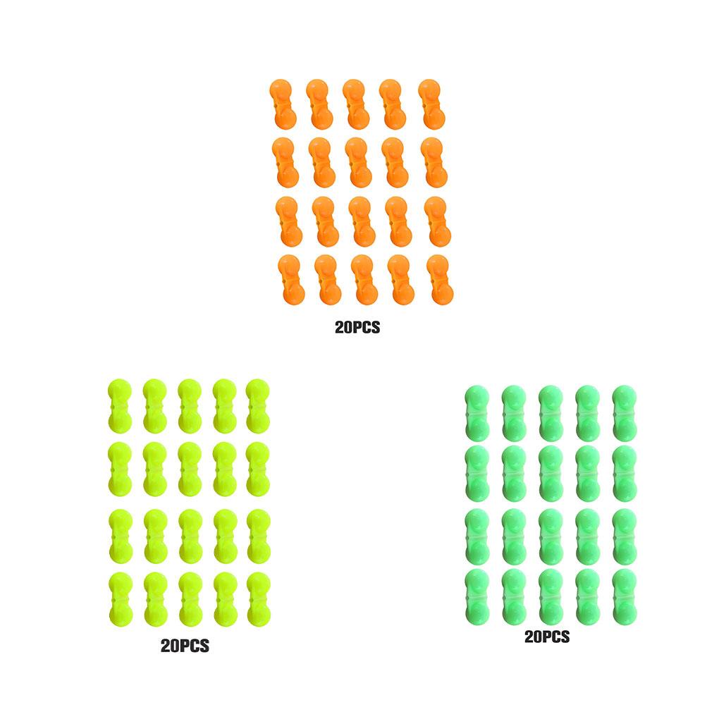 Bộ 20 Chuông Báo Cá Cắn Câu Phát Sáng Tiện Dụng