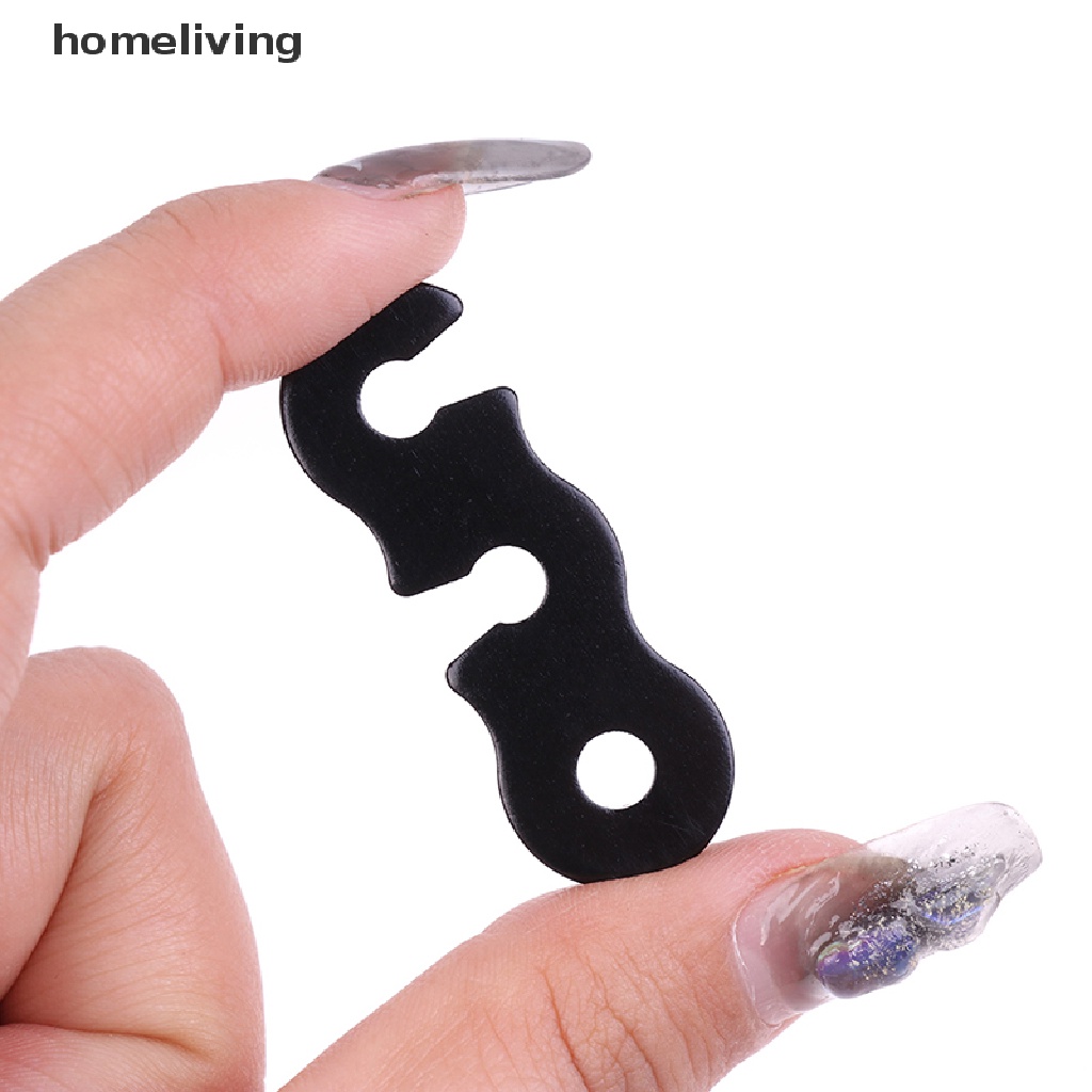 Bộ 10 Móc Khóa Dây Lều Cắm Trại Hình Chữ S Tùy Chỉnh Tiện Dụng