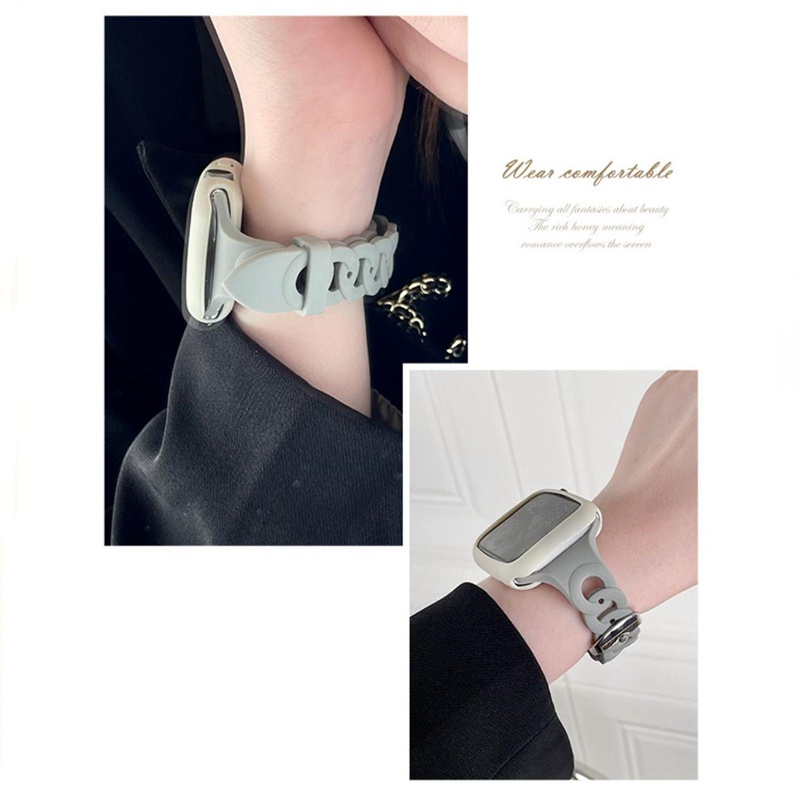 Dây Đeo Silicone Cho Đồng Hồ Thông Minh iWatch Ultra 49mm 44mm 40mm 45mm 41mm 42mm 38mm 7 se 3 4 5 6 8