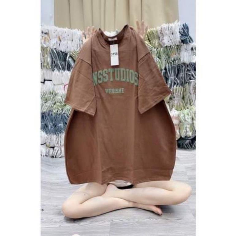 [ Rẻ Vô Địch ] Áo Phông Tay Lỡ 3158 Cotton Khô Form Rộng Nam Nữ IESSTUDIOS