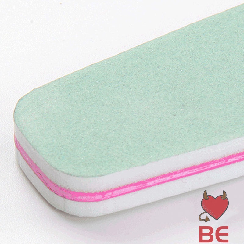 Dũa móng tay YADORNOS hai mặt 100/ 180 grit thiết kế nhỏ gọn tiện lợi dành cho làm đẹp