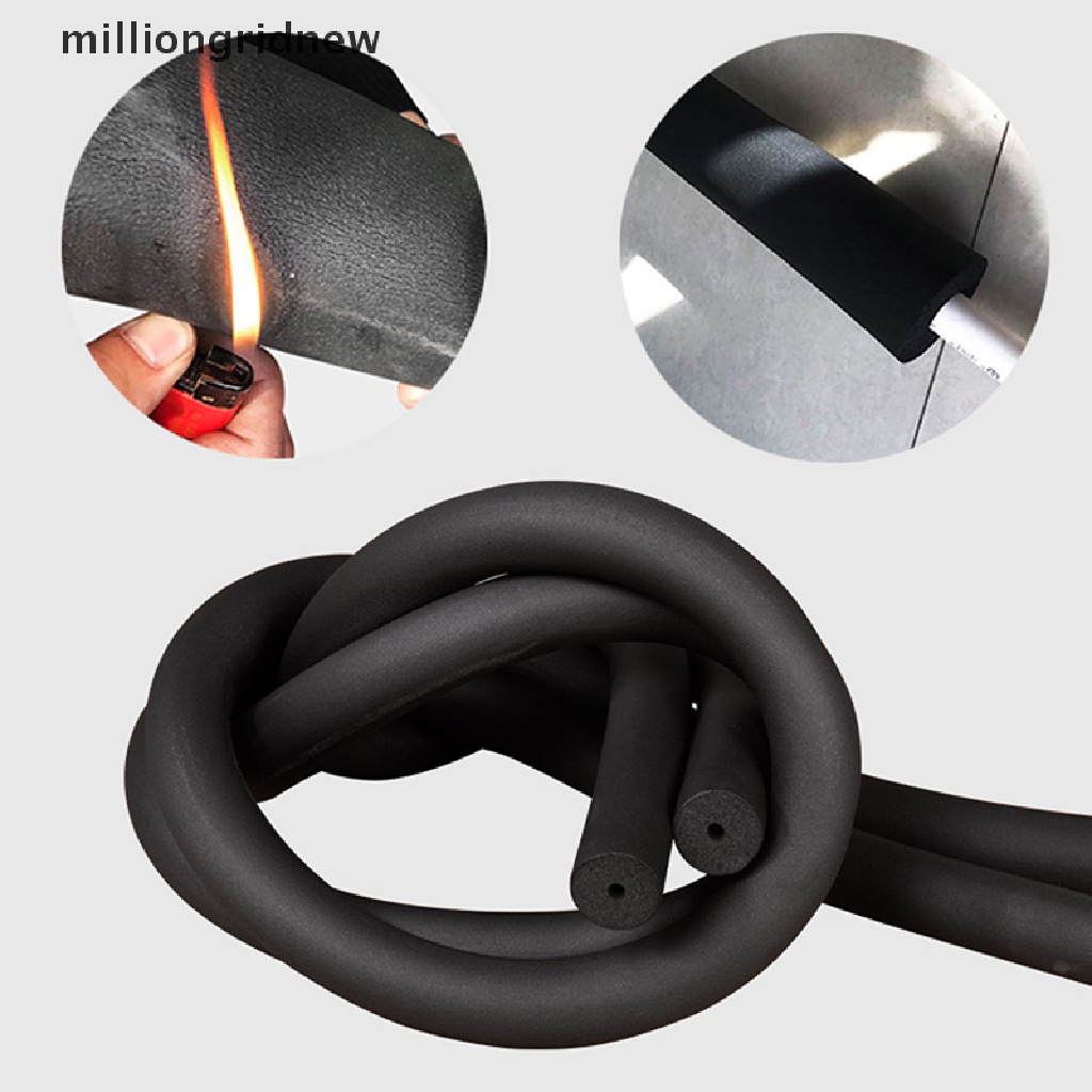 Ống Cao Su 1.8M Màu Đen Cách Nhiệt Chống Thấm Nước Tiện Dụng Cho Máy Điều Hòa