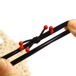Dây buộc tóc hạt Cherry