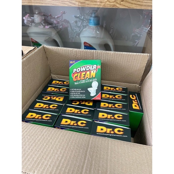 Men Xử Lý Bể Phốt Siêu Hiệu Quả Chính Hãng drc