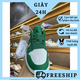 (FREESHIP, VIDEO ẢNH THẬT) Giày JD low Xanh Lá Bóng