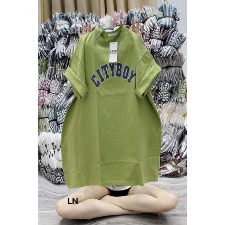 [ Rẻ Vô Địch ] Áo Phông Thun Form Rộng 3158 Cotton Khô Tay Lỡ Unisex HUDUcloset CITYBOY