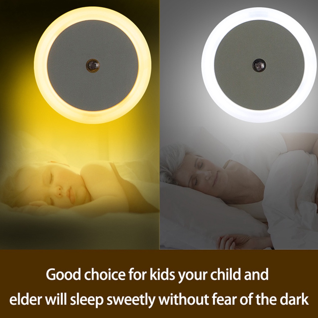 Đèn LED Tròn Cảm Biến Gắn Tường / Cầu Thang / Phòng Ngủ Ấm Áp Tiện Dụng