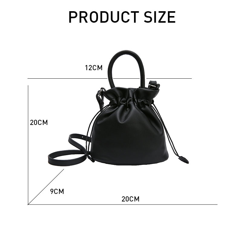 MISCHA Túi Đeo Chéo Vai mini Bằng Da PU Thời Trang Sành Điệu Cho Nữ