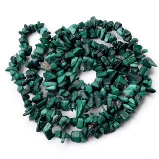 Hạt đá tự nhiên Malachite Chips để làm đồ trang sức DIY Vòng tay Phụ kiện vòng cổ