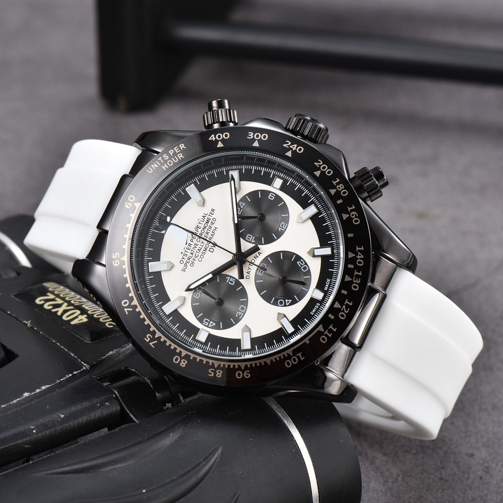 Đồng Hồ Quartz Nam Đa Năng ROL Black Series Diva Daytona Bản 40mm