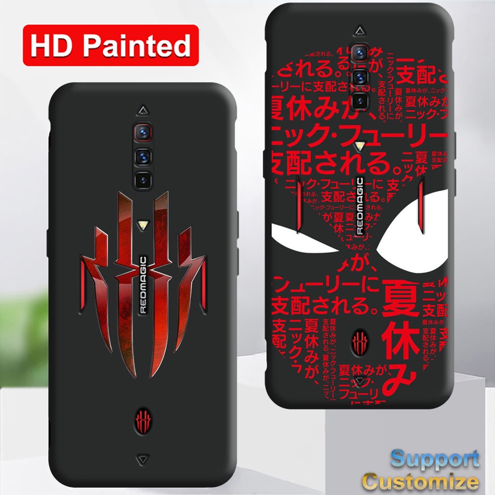 Dành Cho Đỏ Magic 6 Pro Dành Cho Đỏ Magic 6 NX669J HD Sơn Mềm TPU Fundas Cho Nubia Red Magic 6s Pro 