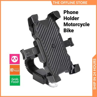 Đa năng gắn động cơ xe máy xe đạp gắn điện thoại di động với xoay đa năng 360 pemegang telefon xe máy