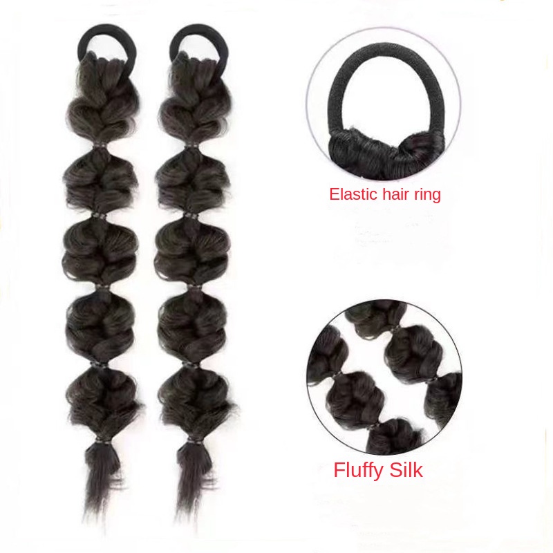 Tóc Giả Thắt Bím Đuôi Ngựa